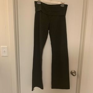 Gray Calvin Klein yoga pants